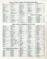 Index, Dane County 1931